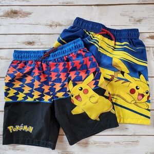 Pokémon Little Boys Swim Trunks